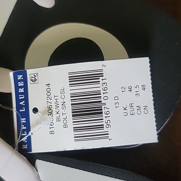 Polo Ralph Lauren Mens Flip Flops Size 13 (New) Blue and White - Picture 5 of 6